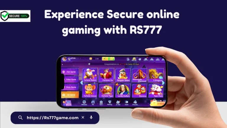Experience Secure Online Gaming with RS777