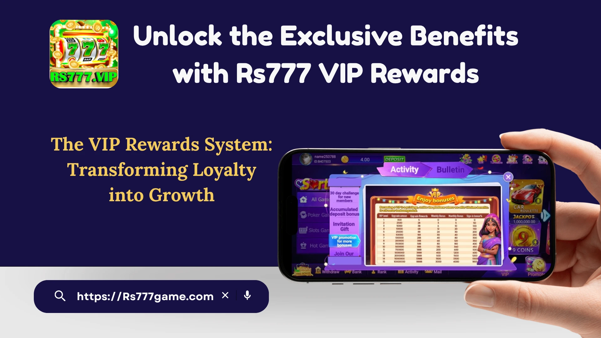 Unlock Exclusive Benefits with RS777 Game